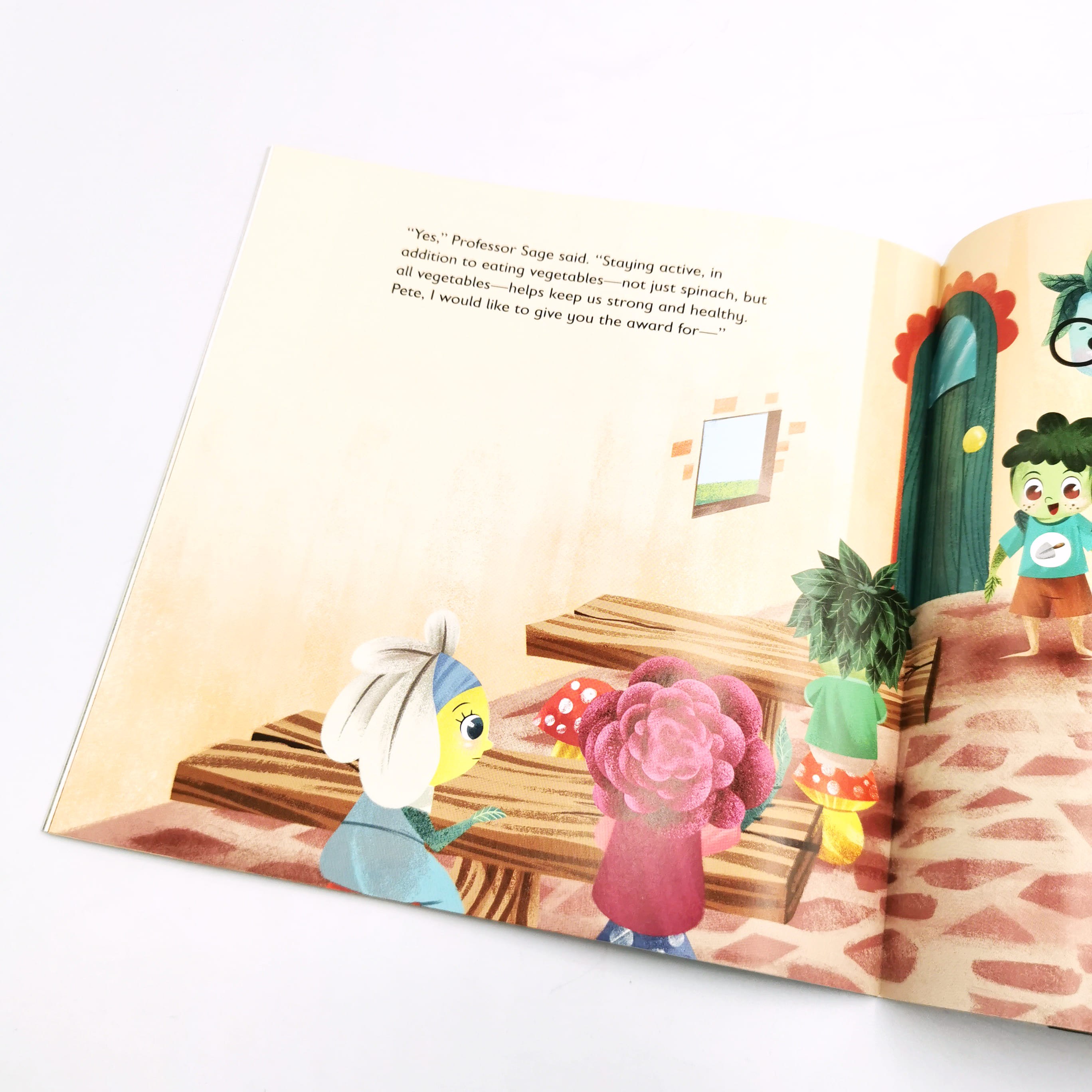 Pete Moss and the Super Strong Spinach (Bloomers Island)