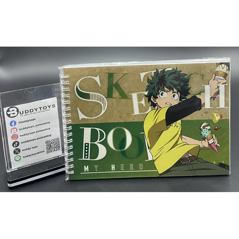 สมุดสเกตซ์ มิโดริยะ อิซุคุ -มายฮีโร่ อคาเดเมีย[My Hero Academia -Sketchbook- Midoriya Izuku]