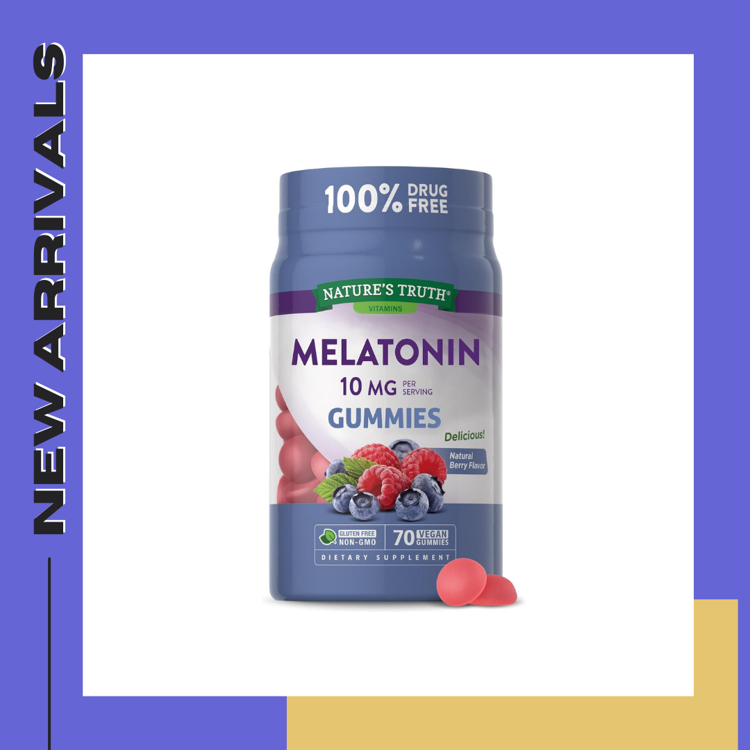 เมลาโทนิน10กรัม Nature's Truth Extra Strength Melatonin 10mg. Gummies 70Veg Gummies