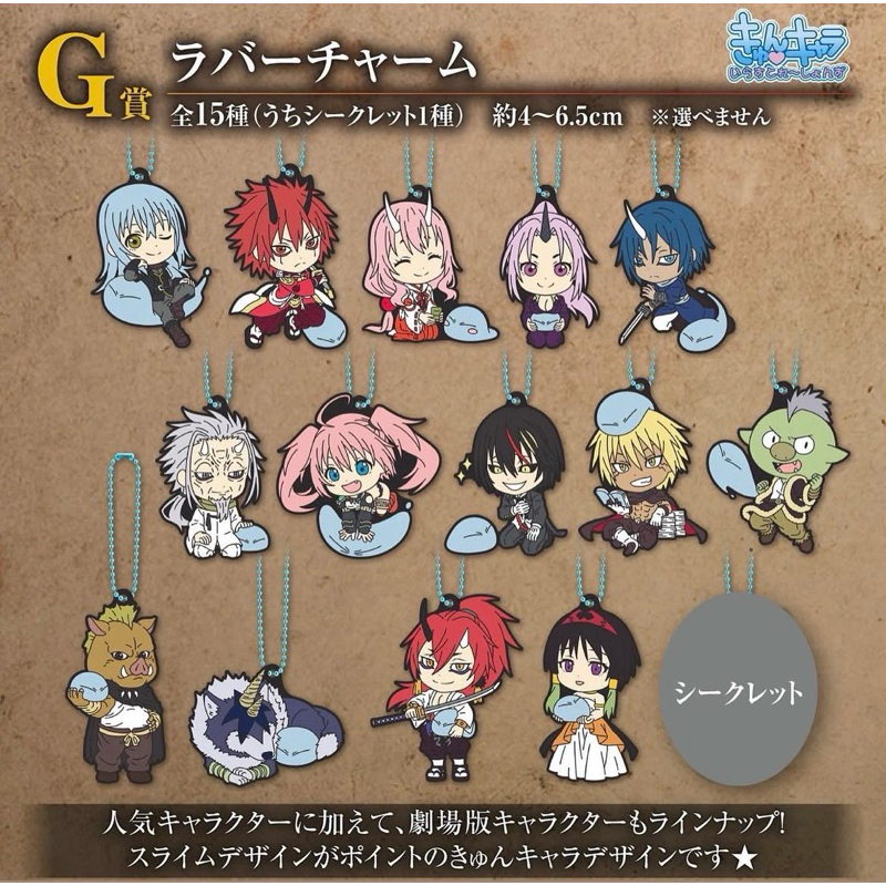 พวงกุญแจ เกิดใหม่ทั้งทีก็เป็นสไลม์ไปซะแล้ว[That Time I Got Reincarnated As A Slime: Scarlet Bond -Rubber Charm-]