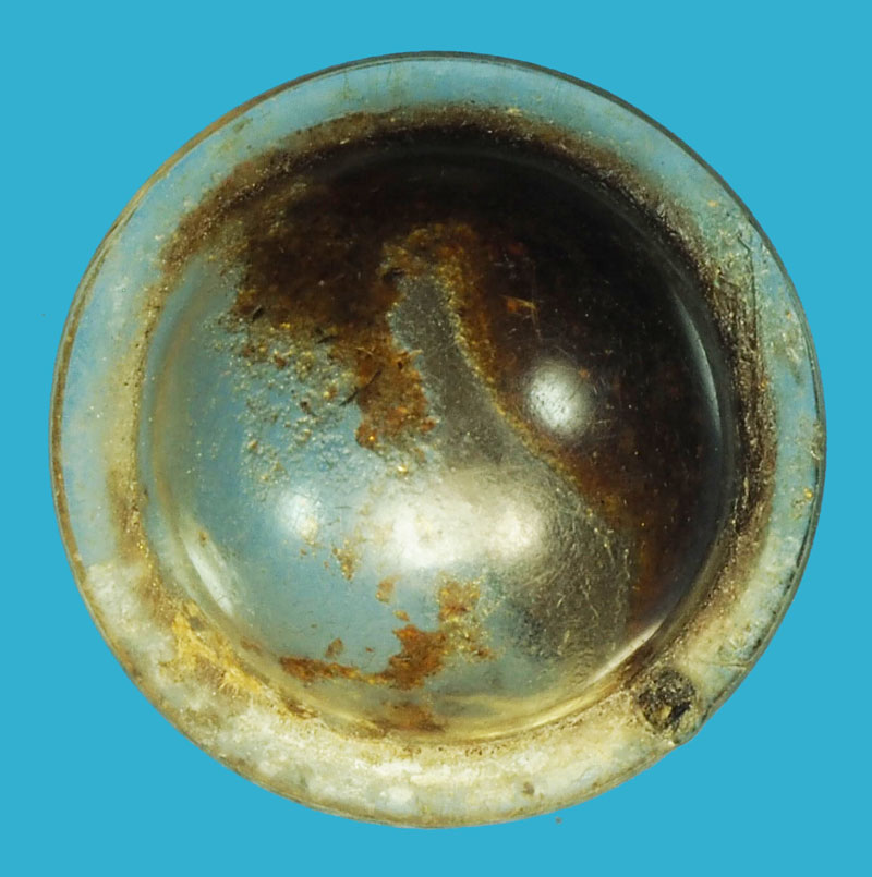 A1023 ลูกอมสีผึ้ง เลี่ยมพลาสติกเก่าไม่ทราบที่และปีสร้าง 3