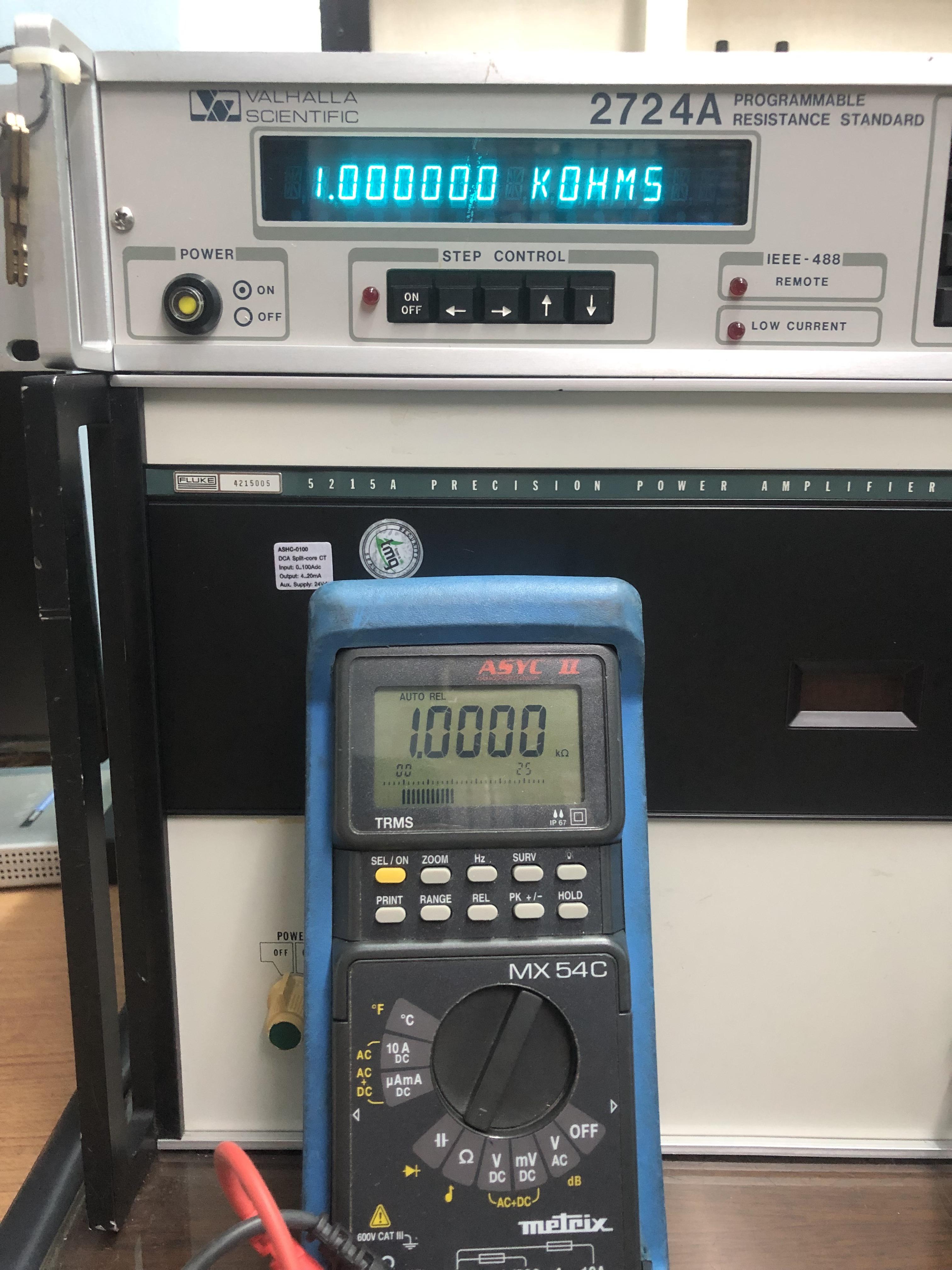 บริการสอบเทียบเครื่องวัดและทดสอบทางด้านไฟฟ้า Electrical Test and Measurement Instrument