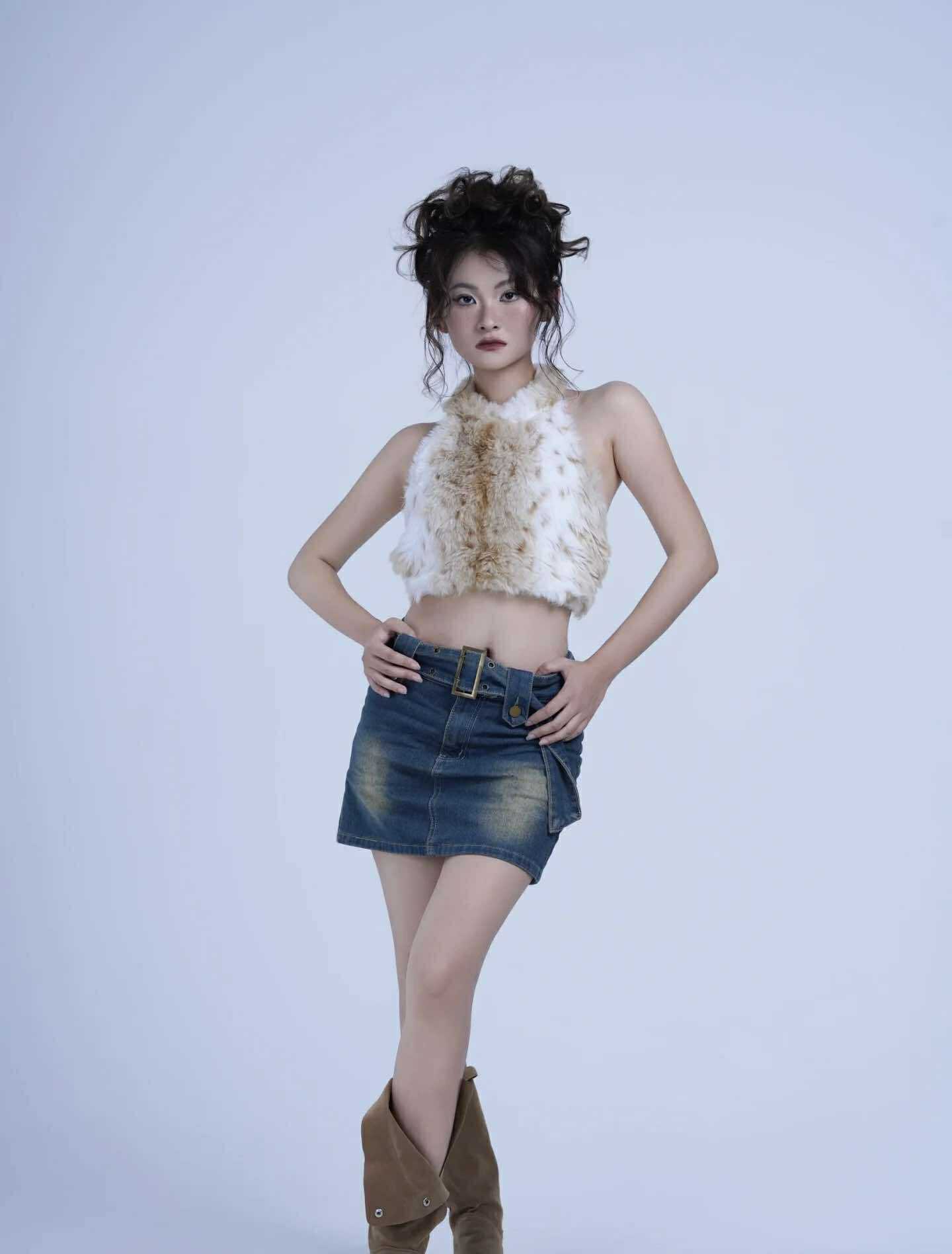 เสื้อขนเฟอร์เทียม เซ็กซี่ CN2538 พร้อมส่งในไทย