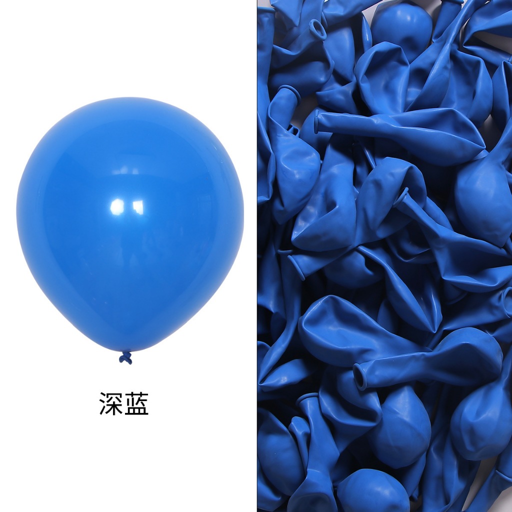 ลูกโป่ง ไซส์ 10 นิ้ว 100 ชิ้น งานวันเกิด งานปาร์ตี้ต่างๆ