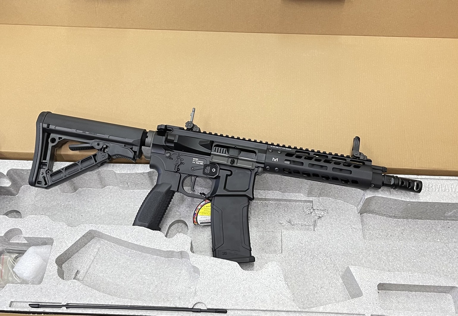 MGCR 556*7 INCH GAS Blowback Airsoft Rifle