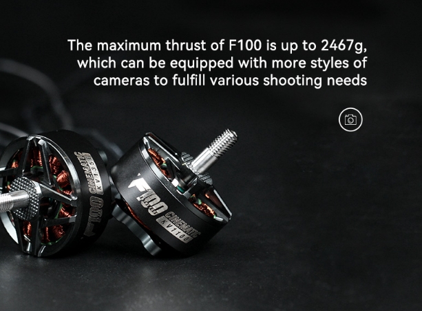 T-Motor F100 2810 LR Cinematic Motor - 1100KV/1350KV 1ชุด 4ตัว