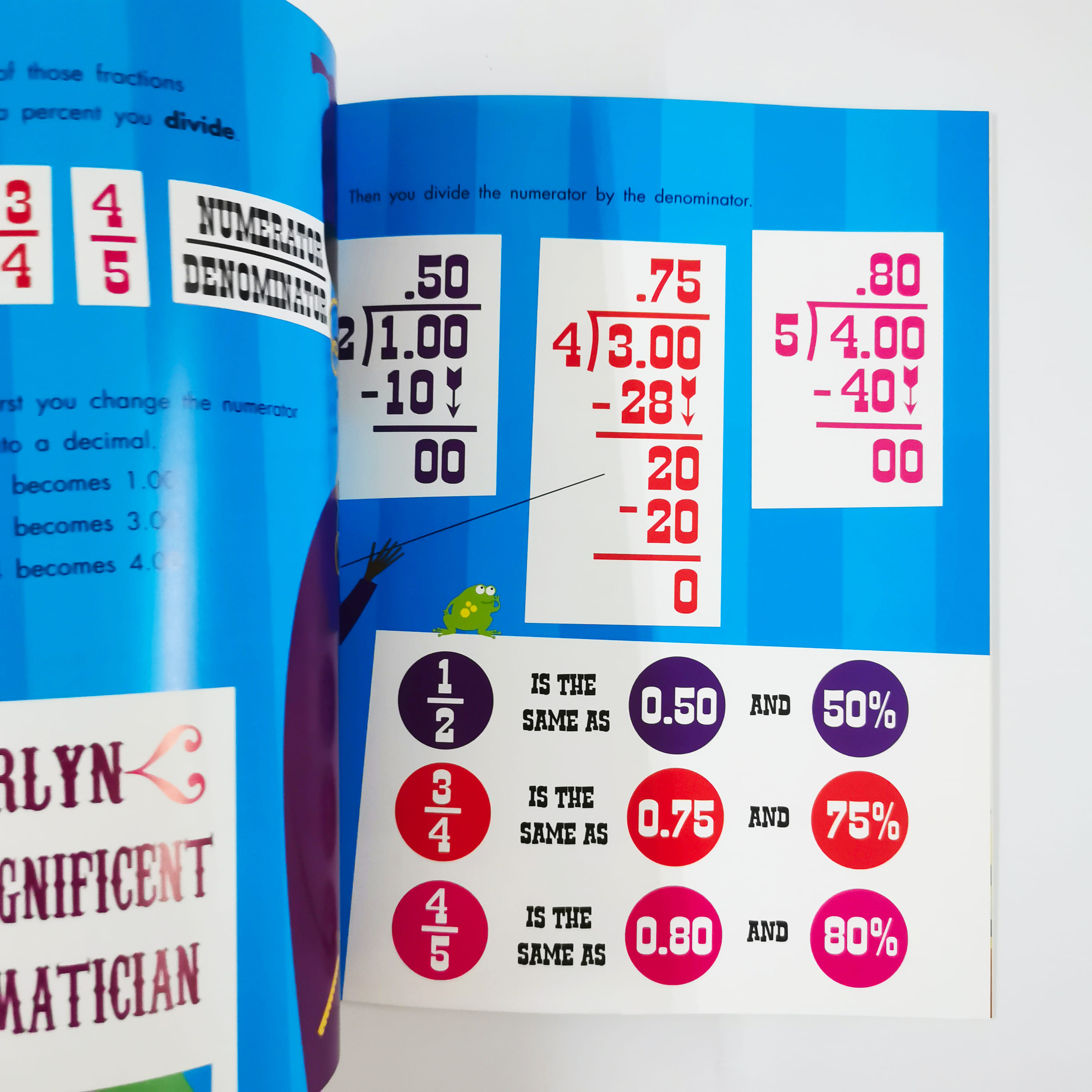 Fractions, Decimals, and Percents
