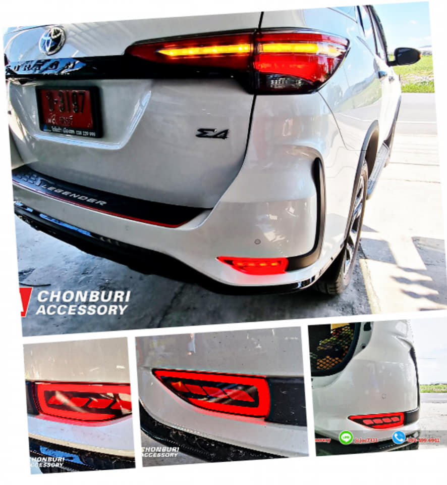 ไฟทับทิมท้าย3สเต๊ป โตโยต้า ฟอร์จูนเนอร์