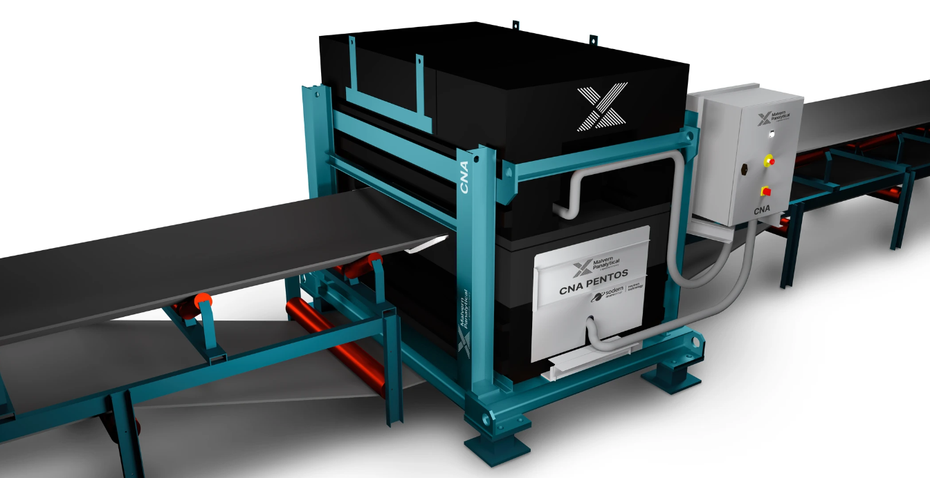 CNA range On-line elemental analyzers ( Malvern Panalytical ) CNA³ elemental cross-belt analyzer CNA Pentos