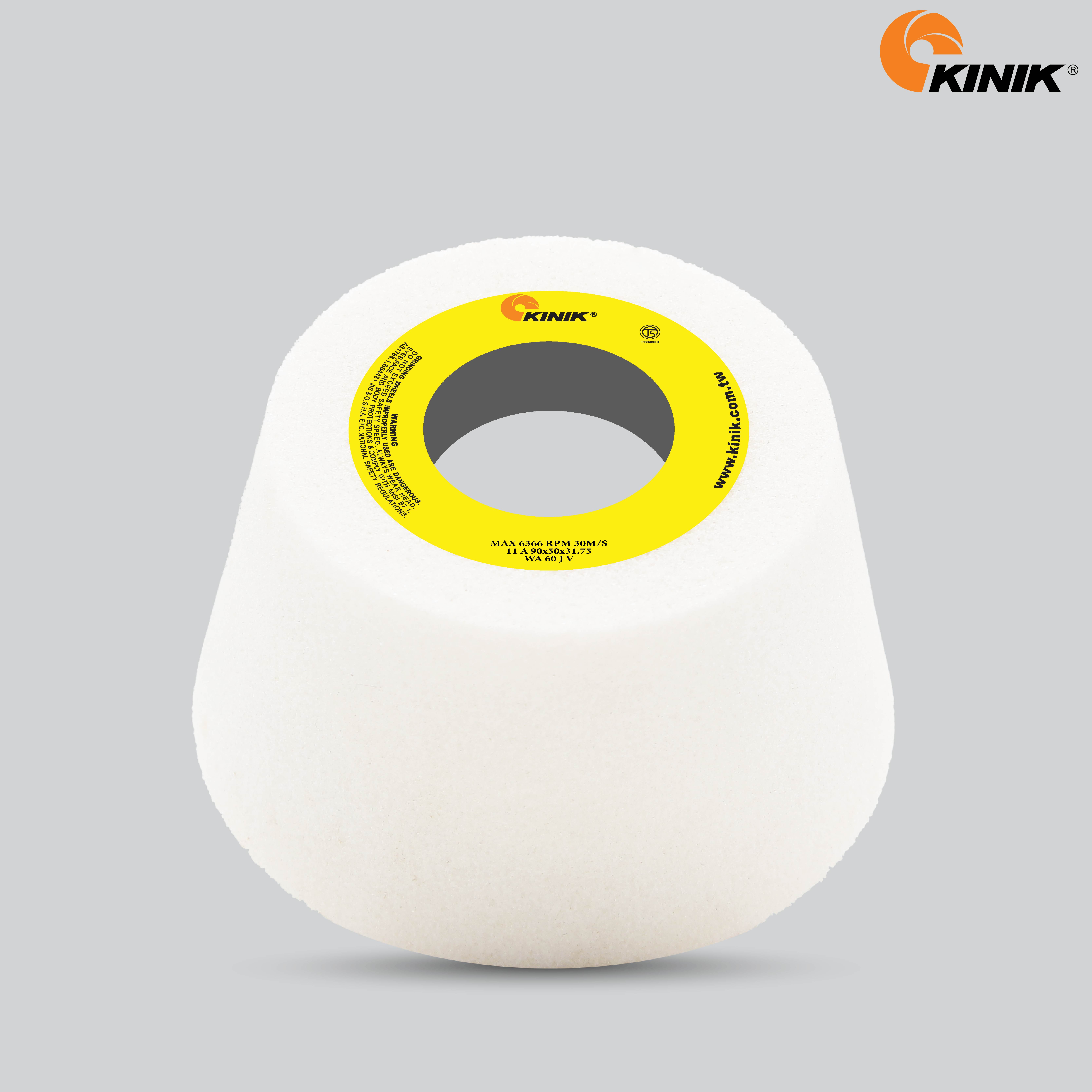 หินถ้วยเทเปอร์ KINIK WA60JV11A 90x50x31.75 mm.