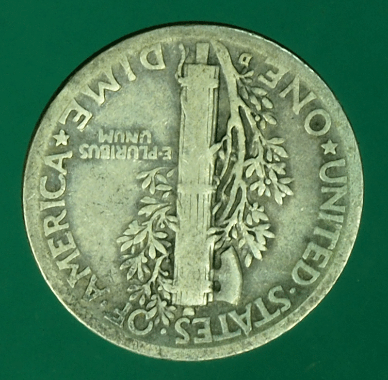 B2536 เหรียญกษาปณ์ ประเทศสหรัฐอเมริกา เนื้อเงิน 16