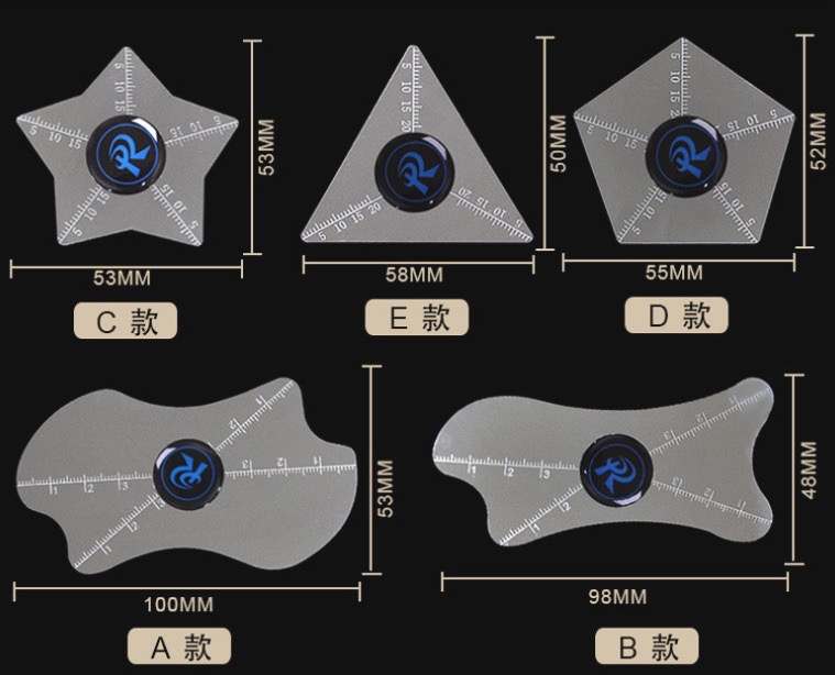 แผ่นสแตนเลสแกะจอ 5ชิ้น