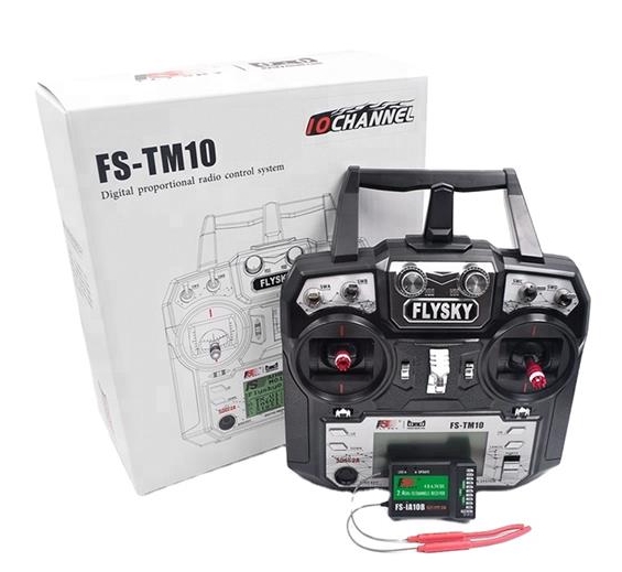 Flysky FS i6X 10CH 2.4GHz AFHDS RC Transmitter พร้อมรีซีฟ FS-iA6B หรือ FS-iA10B รีโมทใช้ดีบินไกล ราคาประหยัด ฟังชั่นครบๆ หน้าจอดิจิตอล
