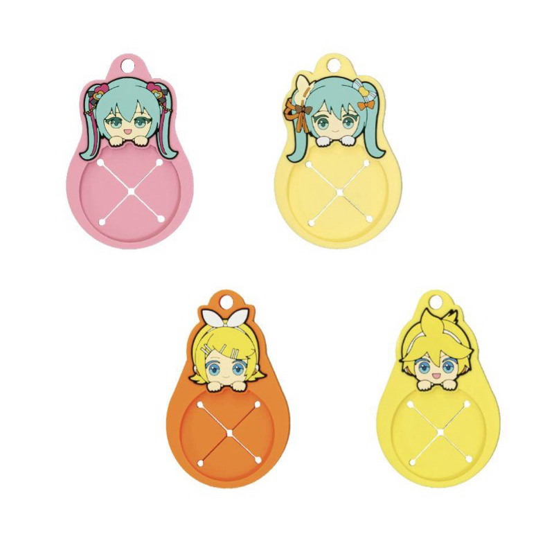 ที่แขวนผ้าขนหนู มิกุ&ริน&เลน[Minna no Kuji Hatsune Miku Towel Fest! F Prize -Rubber Towel Holder- Miku&Rin&Len]