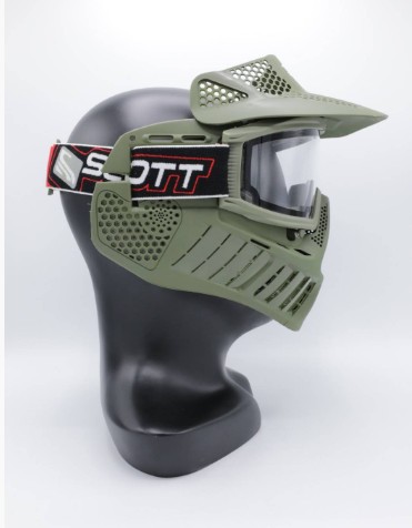 หน้ากาก Scott หน้าหมู (เลนส์ 2 ชั้น)