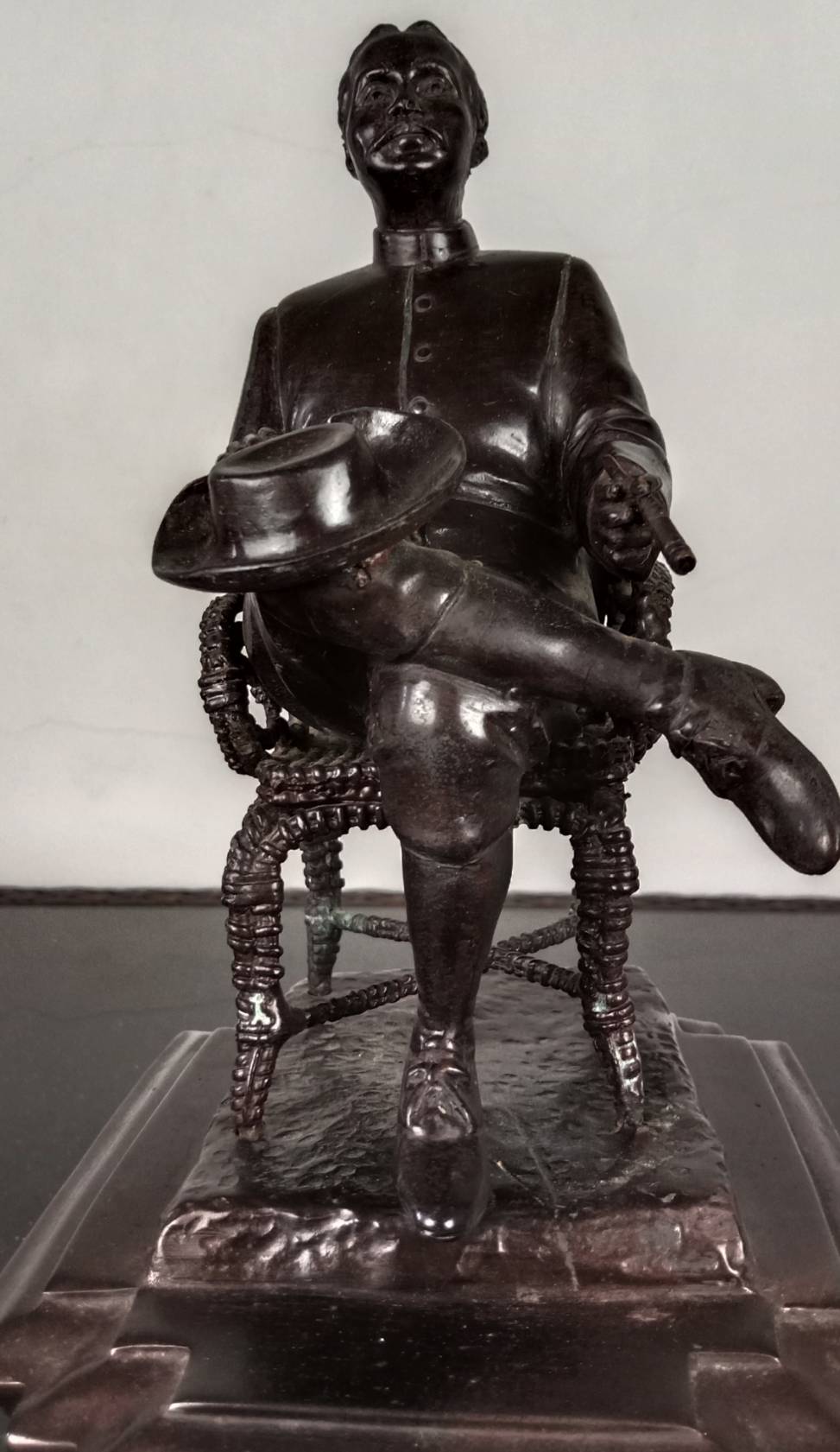 541.พระบรมรูปหล่อในหลวงรัชกาลที่ 5 พระบาทสมเด็จพระปรมินทรมหาจุฬาลงกรณ์ พระจุลจอมเกล้าเจ้าอยู่หัวประทับนั่ง