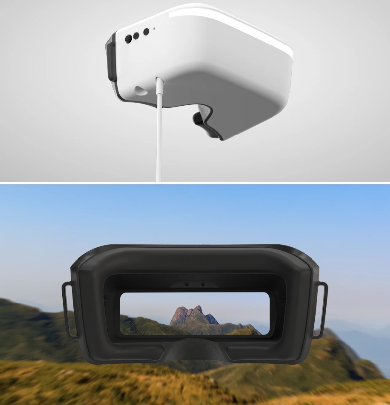 Walksnail Avatar HD Goggles L 5.8G 1080P 4.5" 60HZ LCD HD มี Gyroscope รองรับ Head Tracker 2-6S เครื่องบิน รถบังคับ โดรน