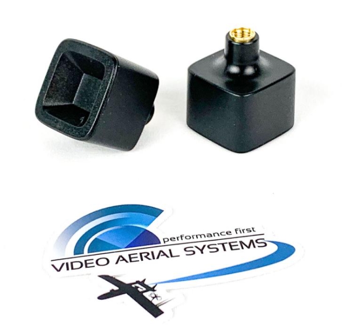 VAS BLUEBEAM HD (RP-SMA / ตัวเมีย) 2PCS LHCP เสารับ ส่ง ภาพ DJI Goggles a dual band (2.4/5.8GHz) omni 1ชุด 2อัน