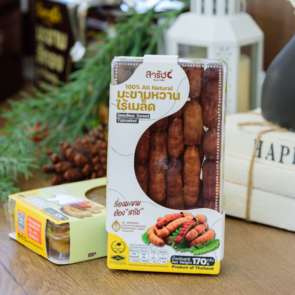 8859173305267 มะขามหวานไร้เมล็ด 170ก. (สารัช)