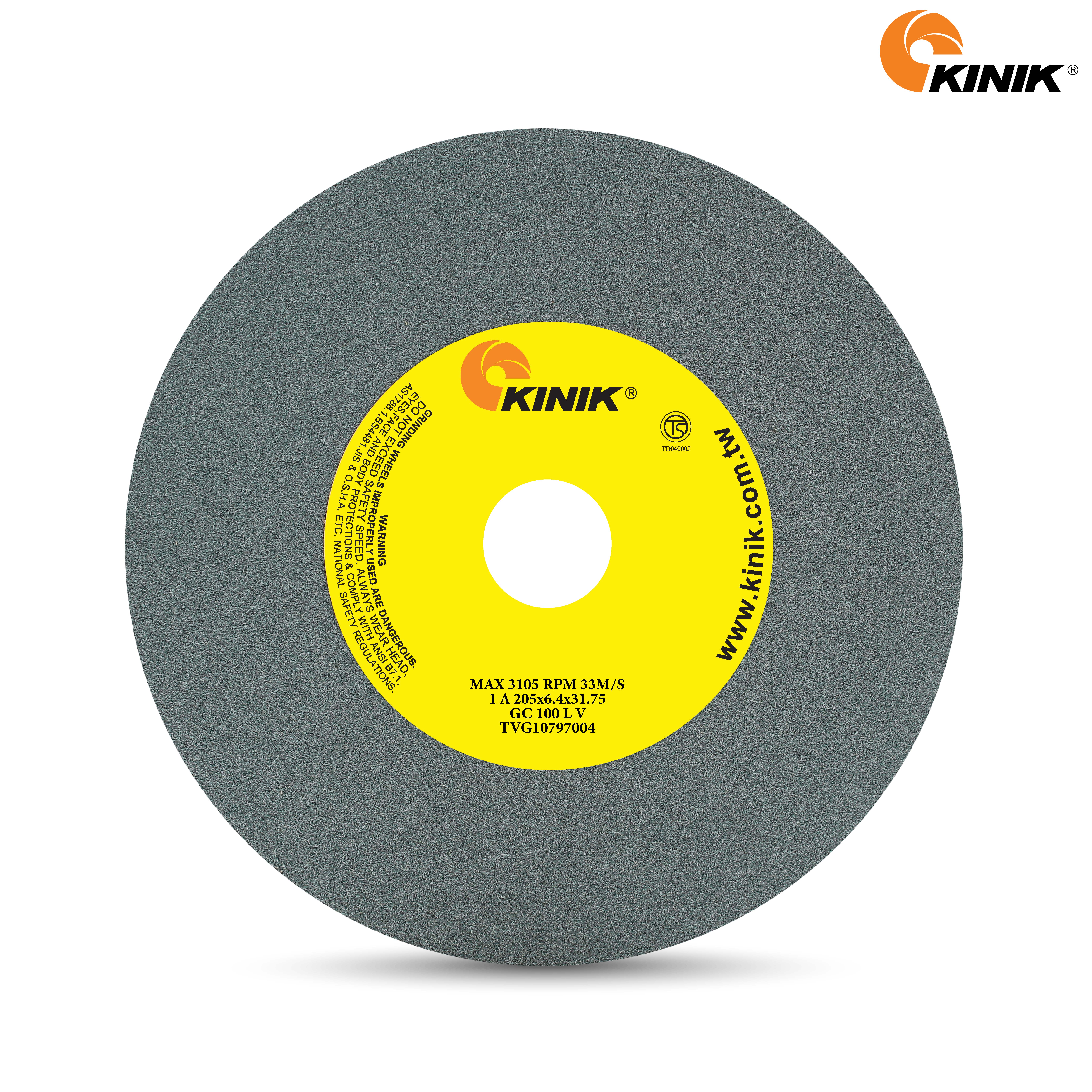 หินเจียร KINIK GC100LV1A 205x6.4x31.75 m.m.