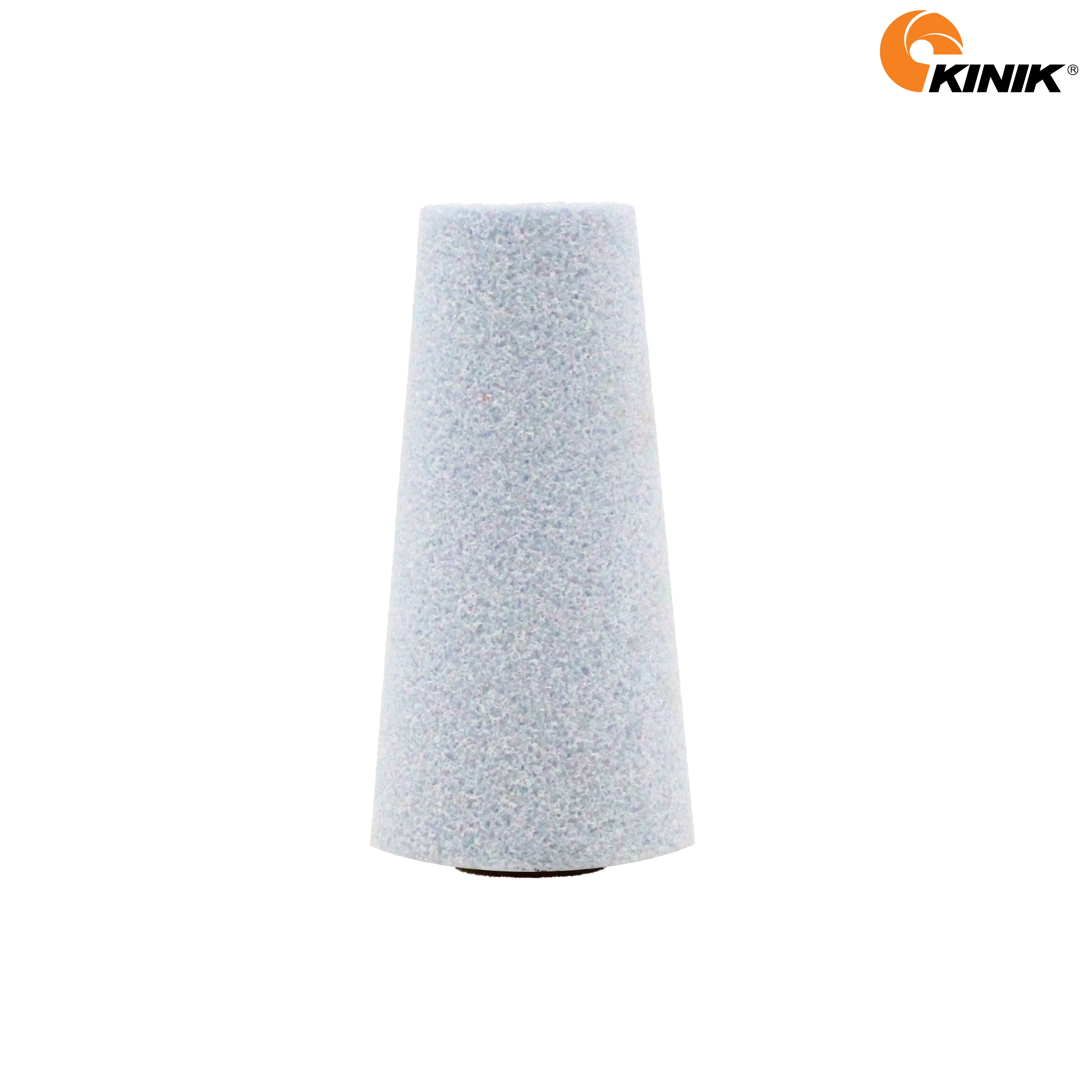 หินเจียรเทเปอร์มีเกลียว KINIK DA80V17 25/38x75x9.53 mm.