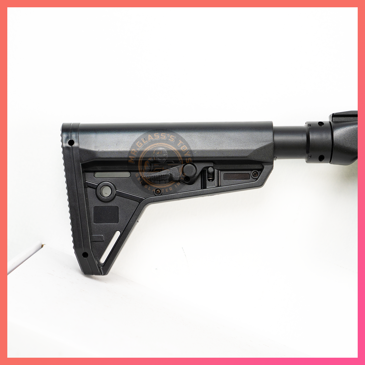 (65)Kriss vector สีน้ำตาล-ดำ มีปลายกระบอกไฟพร้อมหมอกน้ำ ยิงรัว ชักยิง