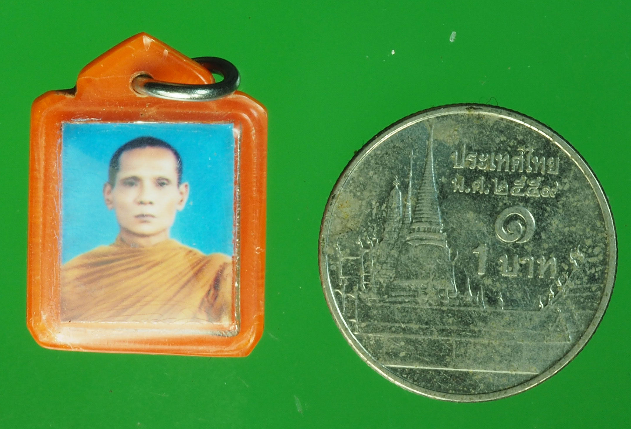 A822 รูปถ่ายไม่ทราบอาจารย์ สันนิฐาน เลี่ยมเดิมจากวัด 3