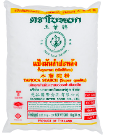 8850341300053 แป้งมันสำปะหลัง ใบหยก 1 กก.