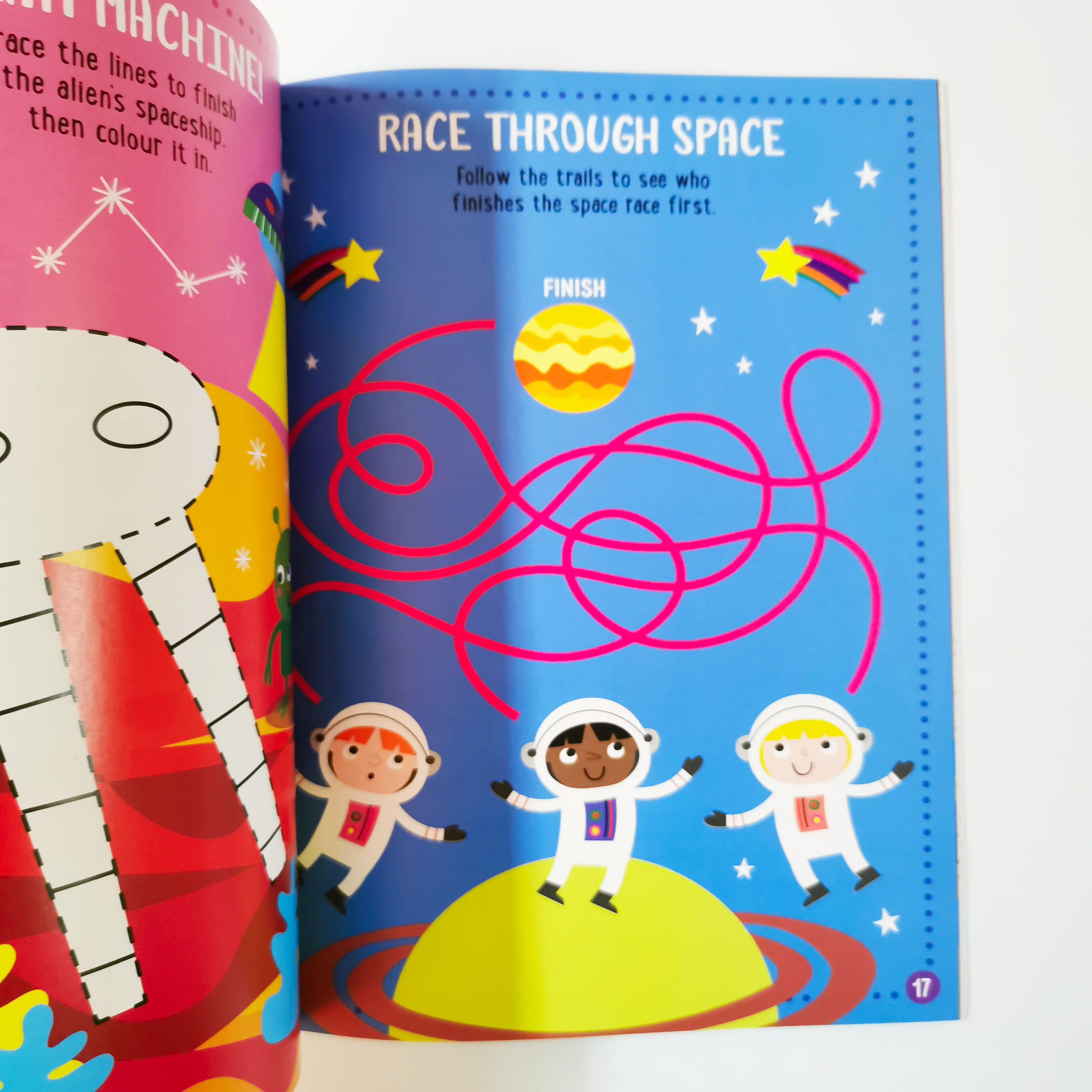 Little Adventures : Space Sticker Activity Book