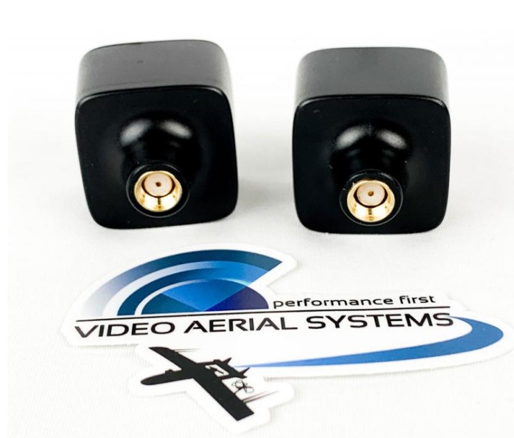 VAS BLUEBEAM HD (RP-SMA / ตัวเมีย) 2PCS LHCP เสารับ ส่ง ภาพ DJI Goggles a dual band (2.4/5.8GHz) omni 1ชุด 2อัน