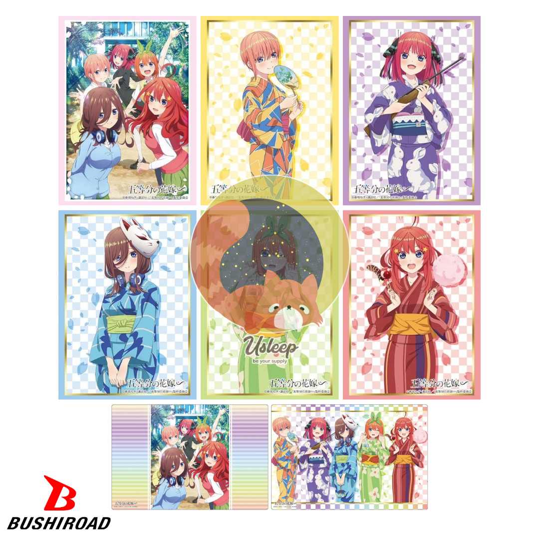 [PRE-ORDER] Bushiroad Sleeve & Rubber Mat V2 Gotoubun no Hanayome ∽