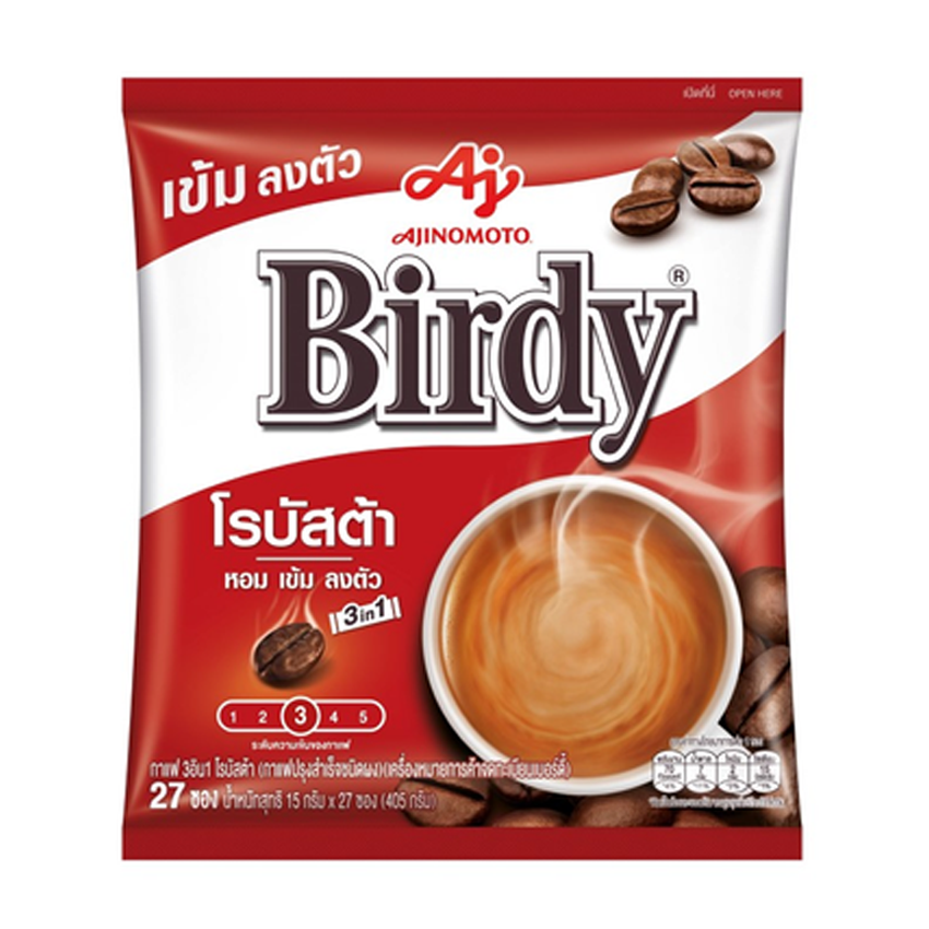 8850250007425 เบอร์ดี้โรบัสต้า 27ซองแดง 15กรัม
