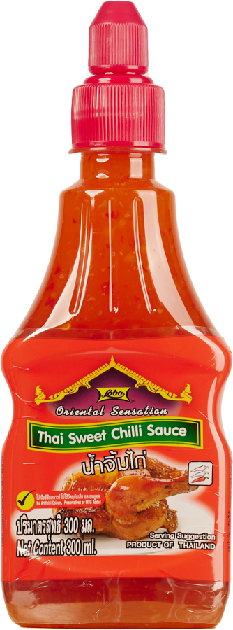 น้ำจิ้มไก่ น้ำหนัก 300 มล. / Thai Sweet Chilli Sauce Weight 300 ml.