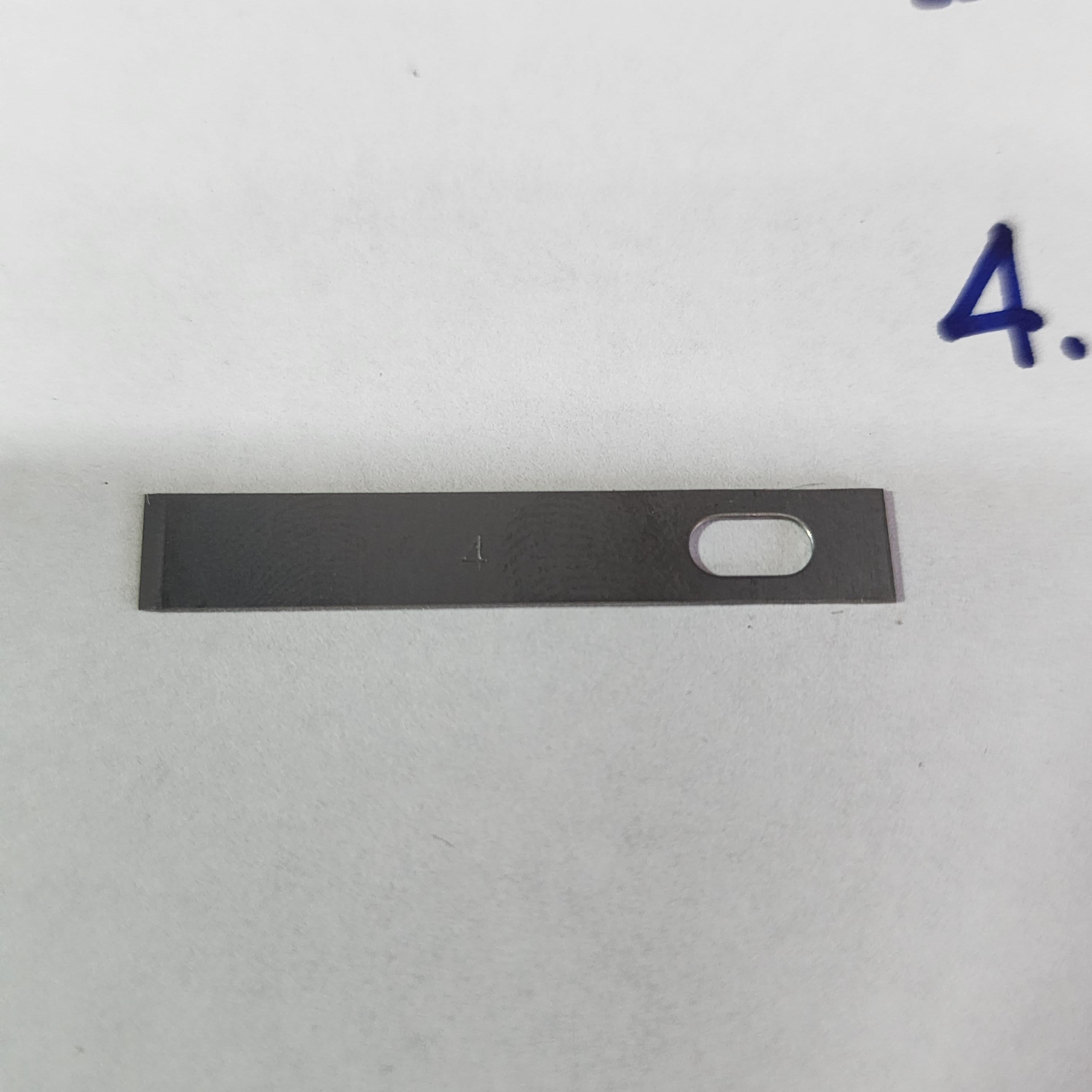 MA YUAN MY-101B ใบมีดเบอร์ 4 10ใบ สำหรับด้ามกลม