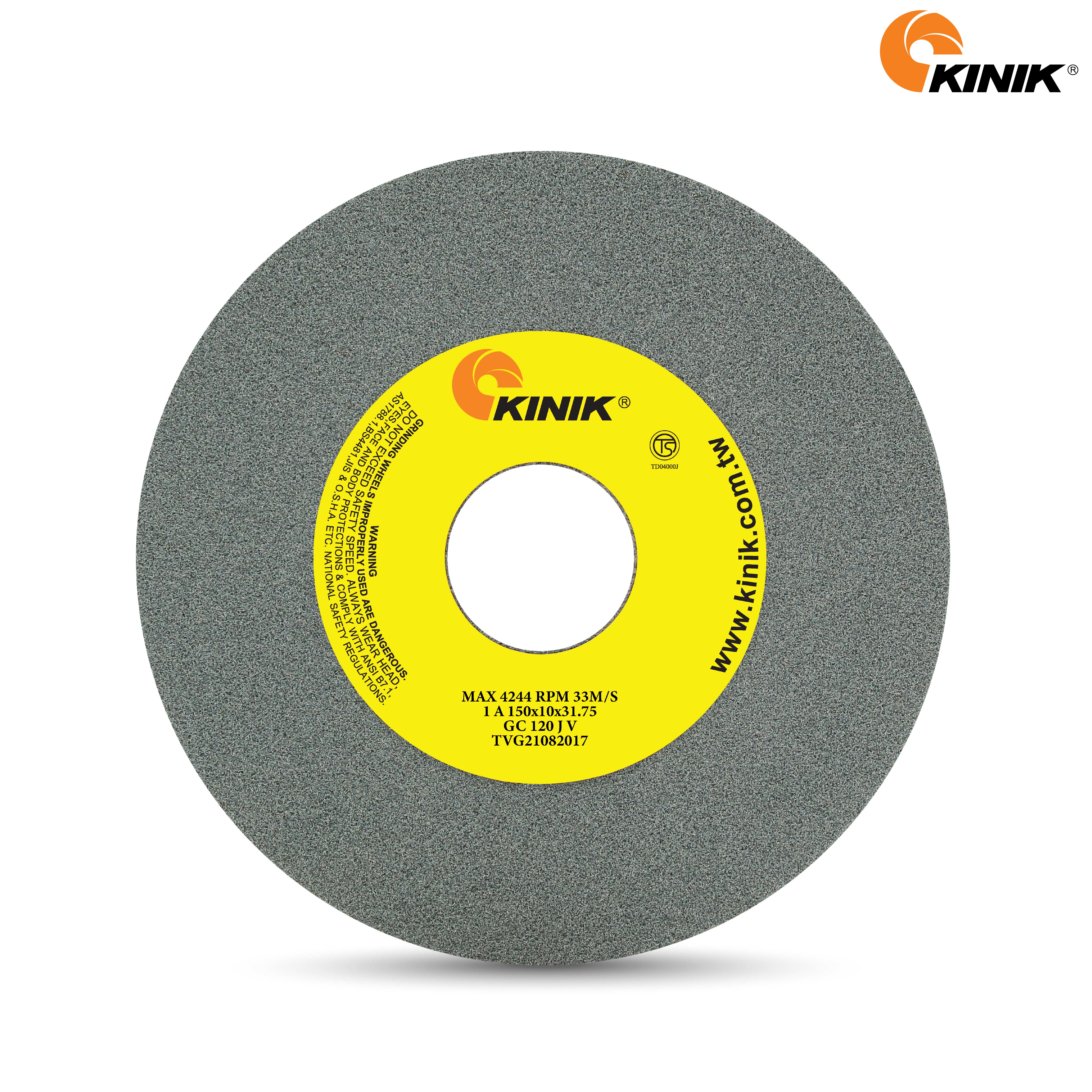 หินเจียร KINIK GC120JV1A 150x10x31.75 mm.