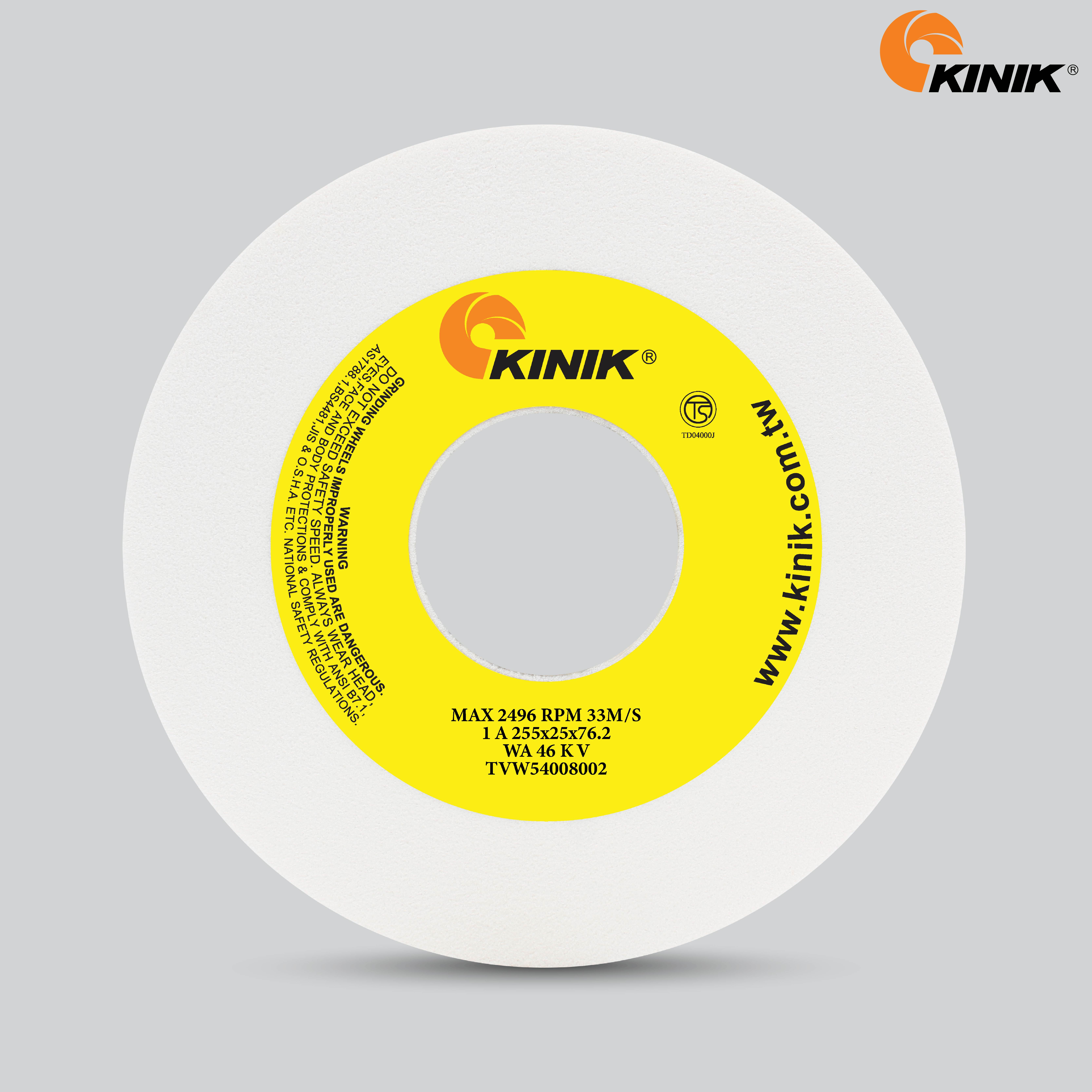 หินเจียร KINIK WA46KV1A 255x25x76.2 mm.