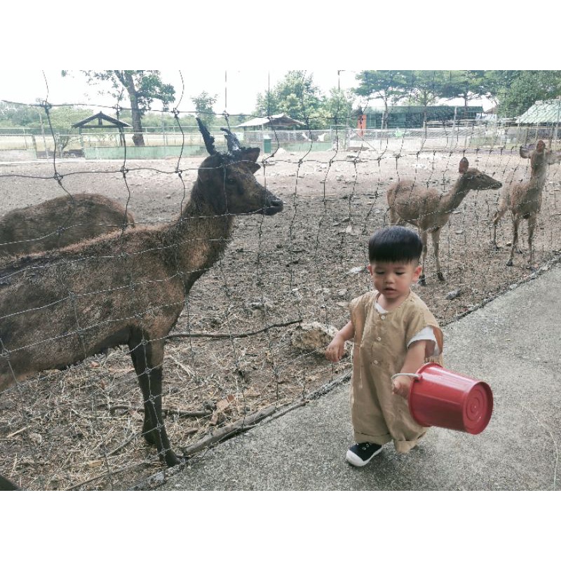 ชุดแคมปิ้ง ชุดเที่ยวซาฟารีเวิลด์เด็ก ชุดเอี๊ยมเด็ก (เสื้อแขนกุด+ชุดเอี๊ยม) 🇹🇭พร้อมส่งในไทย🇹🇭