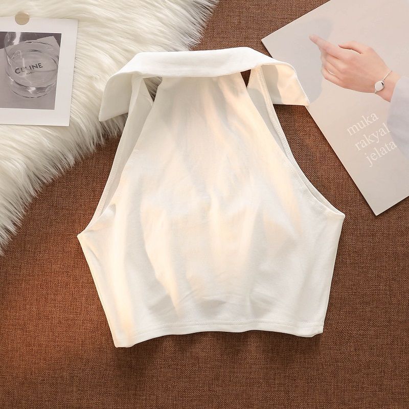 เสื้อครอป ซิปหน้า สตรีท รหัส CN2366