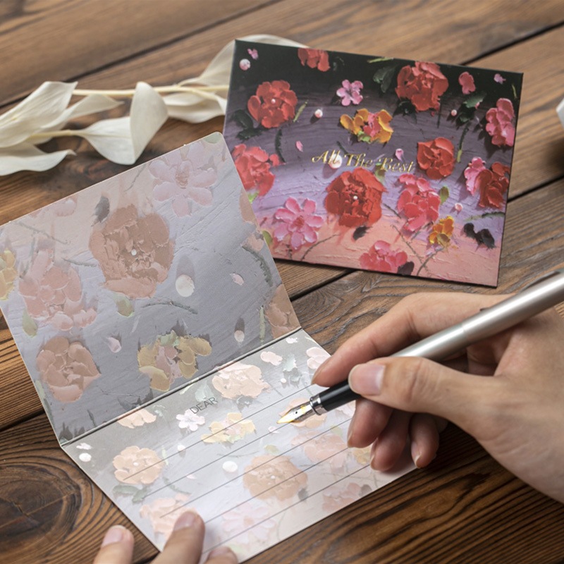 การ์ดอวยพร + ซอง อวยพรวันเกิด / ซองขาว วันเเม่ วาเลนไทน์ เขียนอวยพรในงานต่างๆ