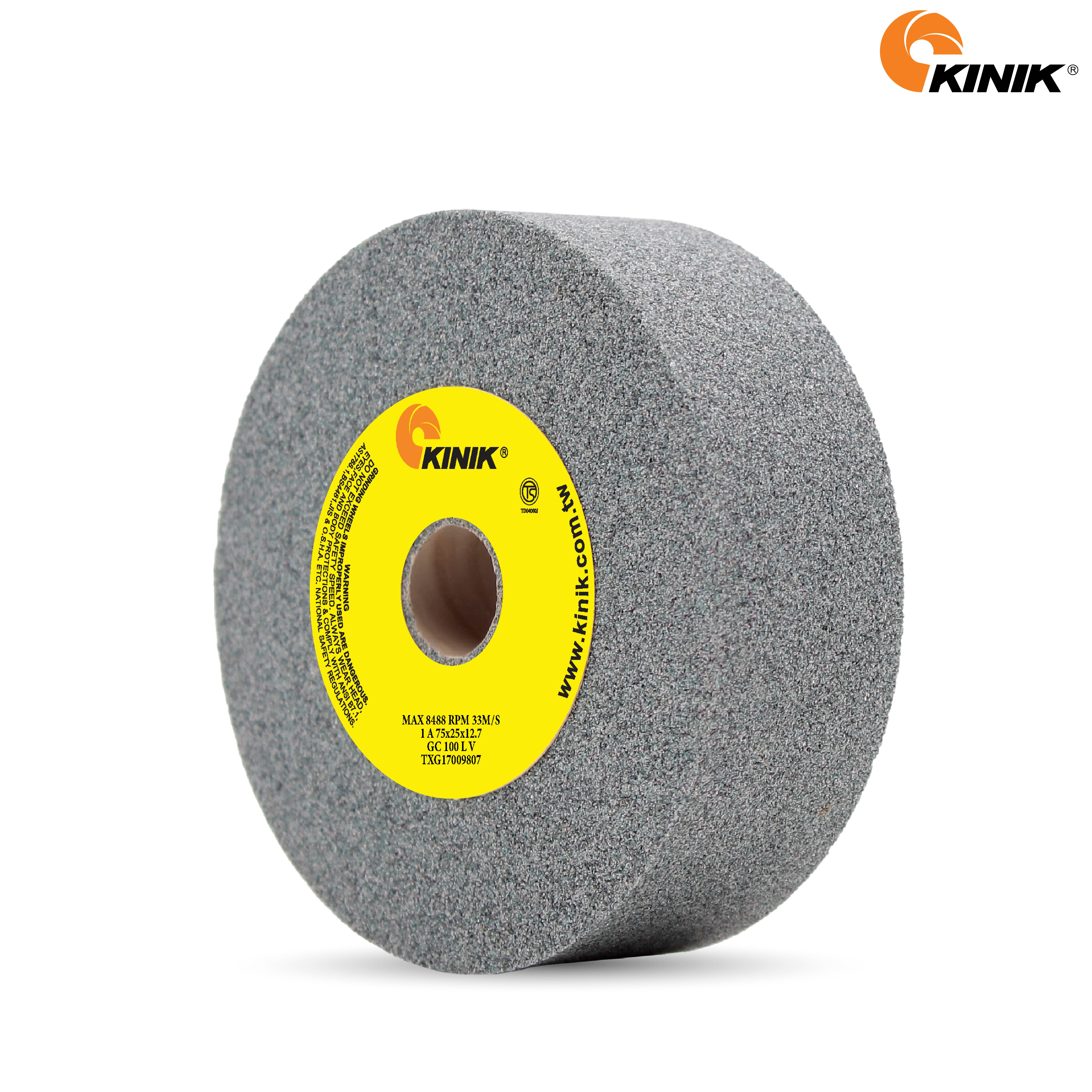 หินเจียร KINIK GC100LV1A 75x25x12.7 mm.