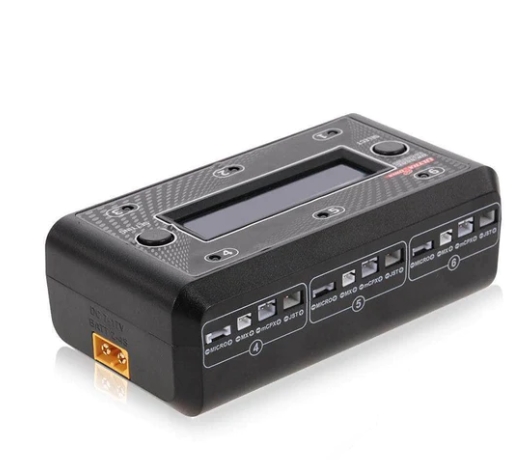 Ultra Power UP-S6AC 4.35W 1A 1S LiPo/LiHV 6 Channel AC/DC Whoop Charger