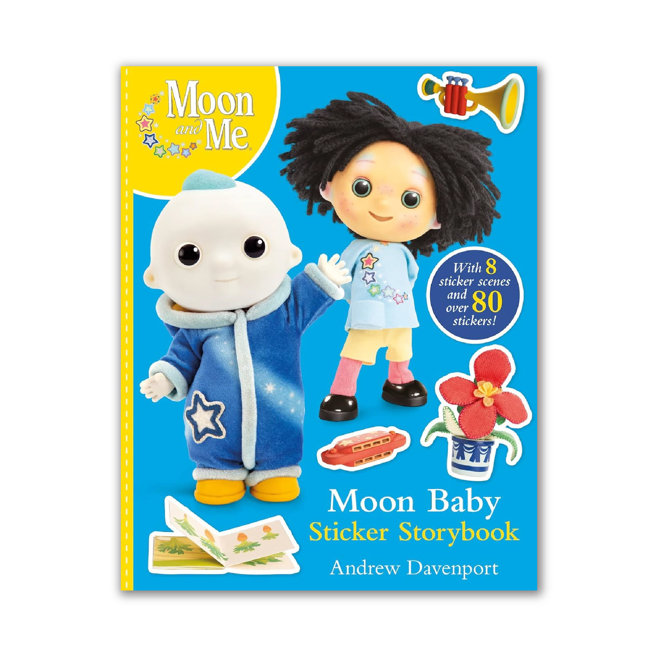 Moon Baby Sticker Story Book