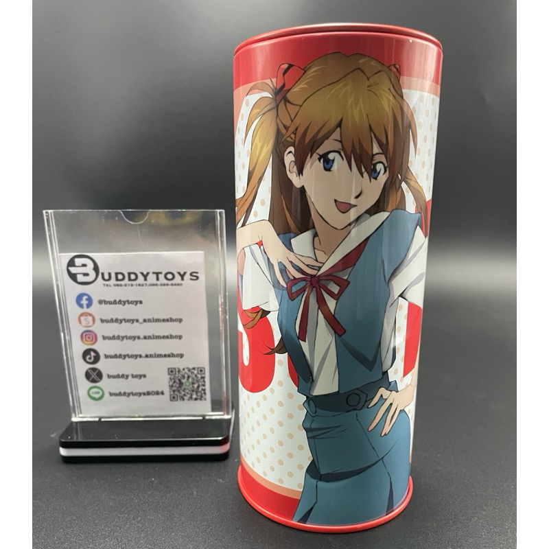 กระปุกออมสินเหล็ก อาสึกะ -อีวานเกเลียน[Neon Genesis Evangelion -Piggy Bank- Asuka Langley Sohryu]