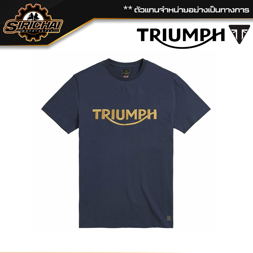 เสื้อยืด Triumph MTSS20001 ของแท้ 100%✅ ( 📌แนะนำลด 1 ไซส์จากปกติ ไซส์ยุโรปคับ )