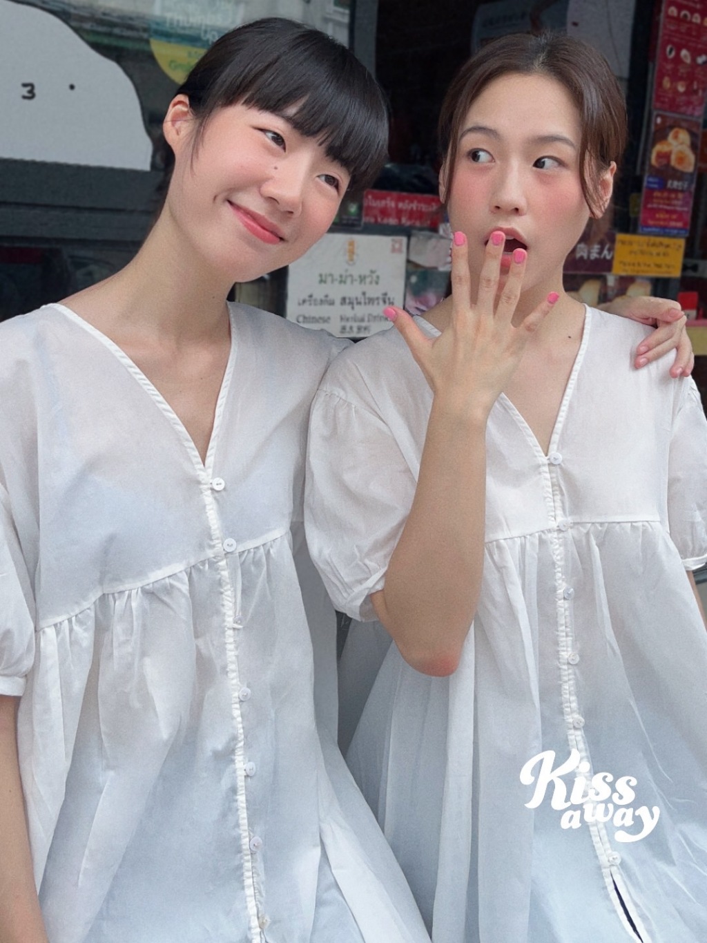 307 Abi เสื้อโอเวอร์ไซต์ ผ้ามัสลิน ใส่สบาย บางไม่ร้อ