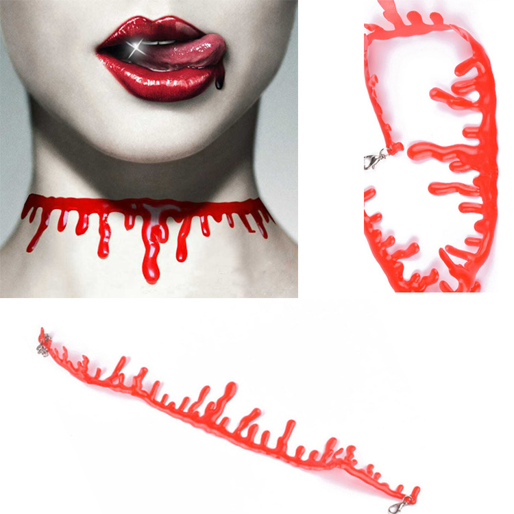 ส่งด่วนในไทย Halloween แทททู สติ๊กเกอร์ TATTOO เลือดปลอม ฮาโลวีน กันน้ำสีคมชัด เลือกแบบได้