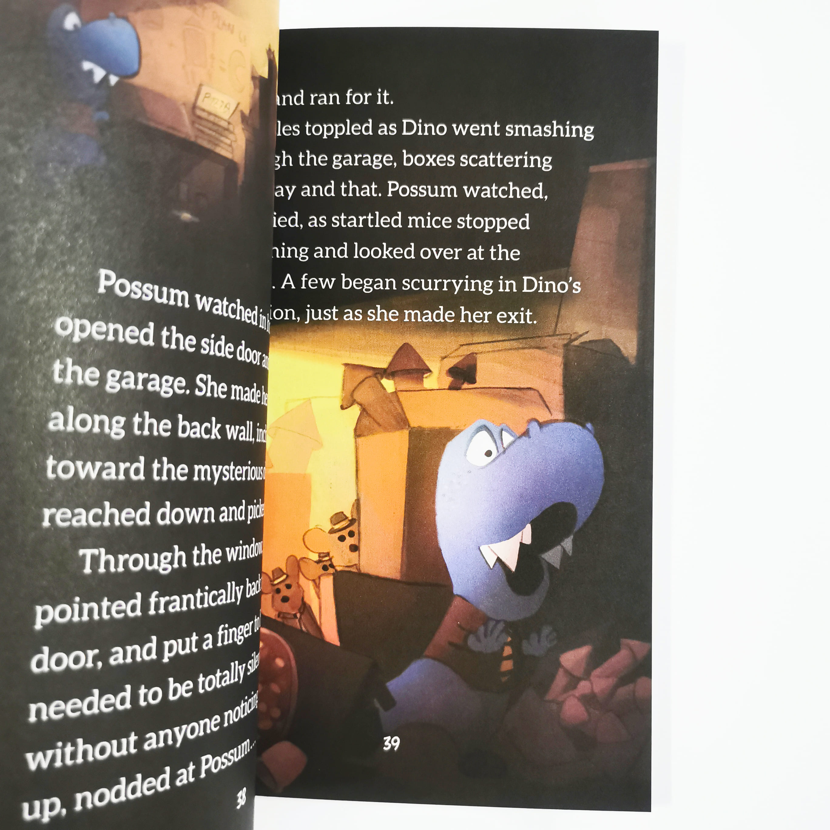 The Case of the Nibbled Pizza #1 (Dino Detective and Awesome Possum)