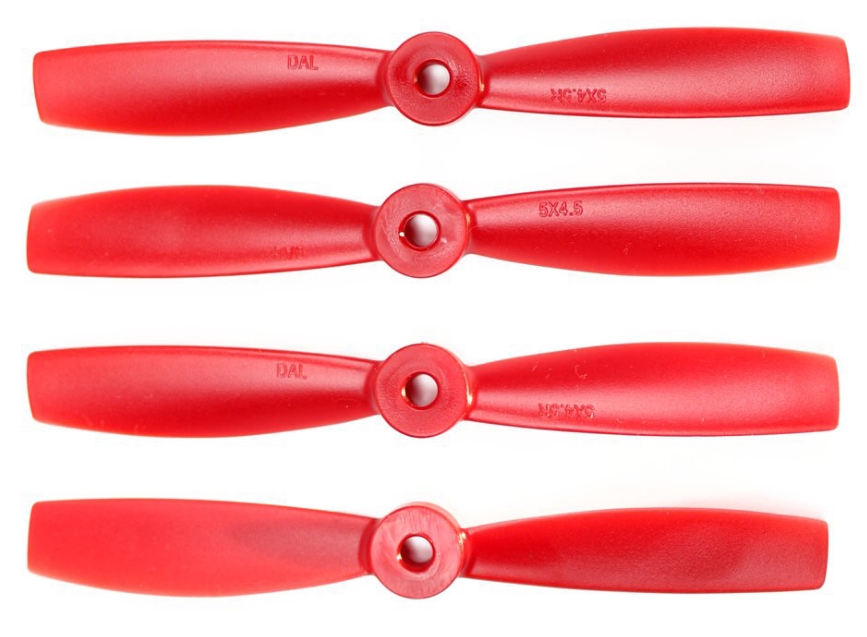 Dalprop 3045 4045 5045 6045 Bullnose Props (2CW/2CCW) ใบพัดโดรน หรือ จะนำไปดัดแปลงใส่เครื่องบิน ปีกบิน 1ถุง 4ใบ คละสี