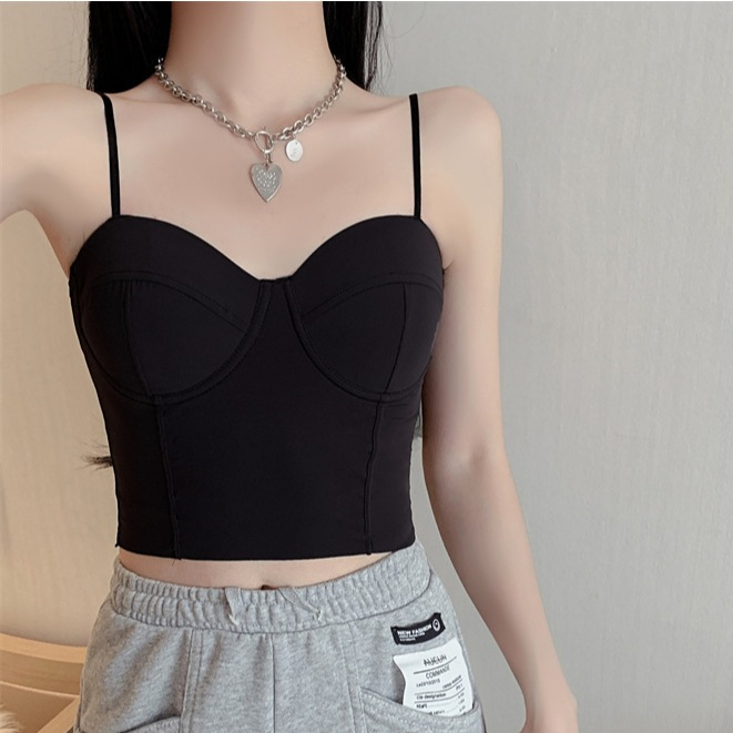 เสื้อสายเดี่ยว สปอร์ตบรา เสื้อครอป (SP026)