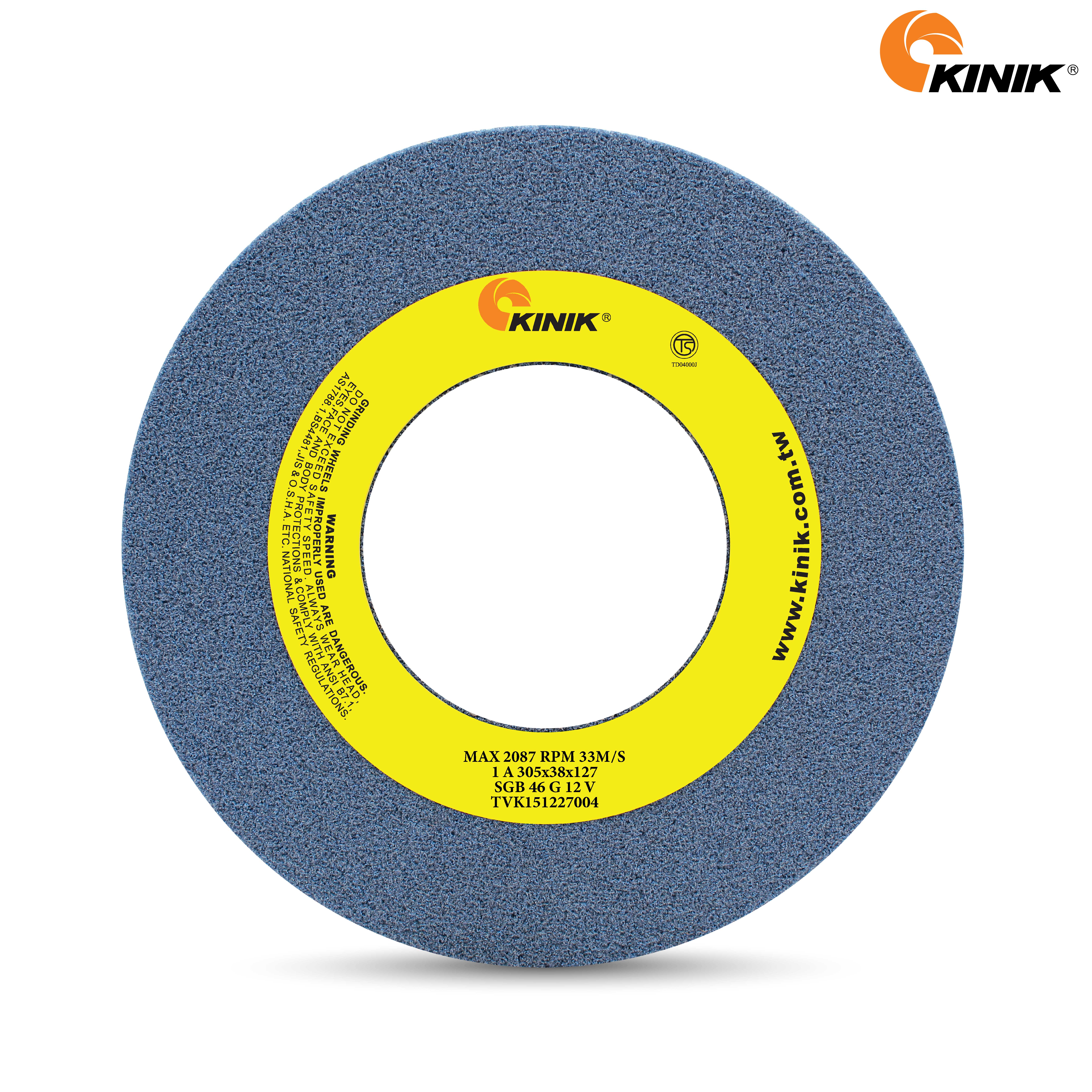 หินเจียร KINIK SGB46G12V1A 305x38x127 mm.